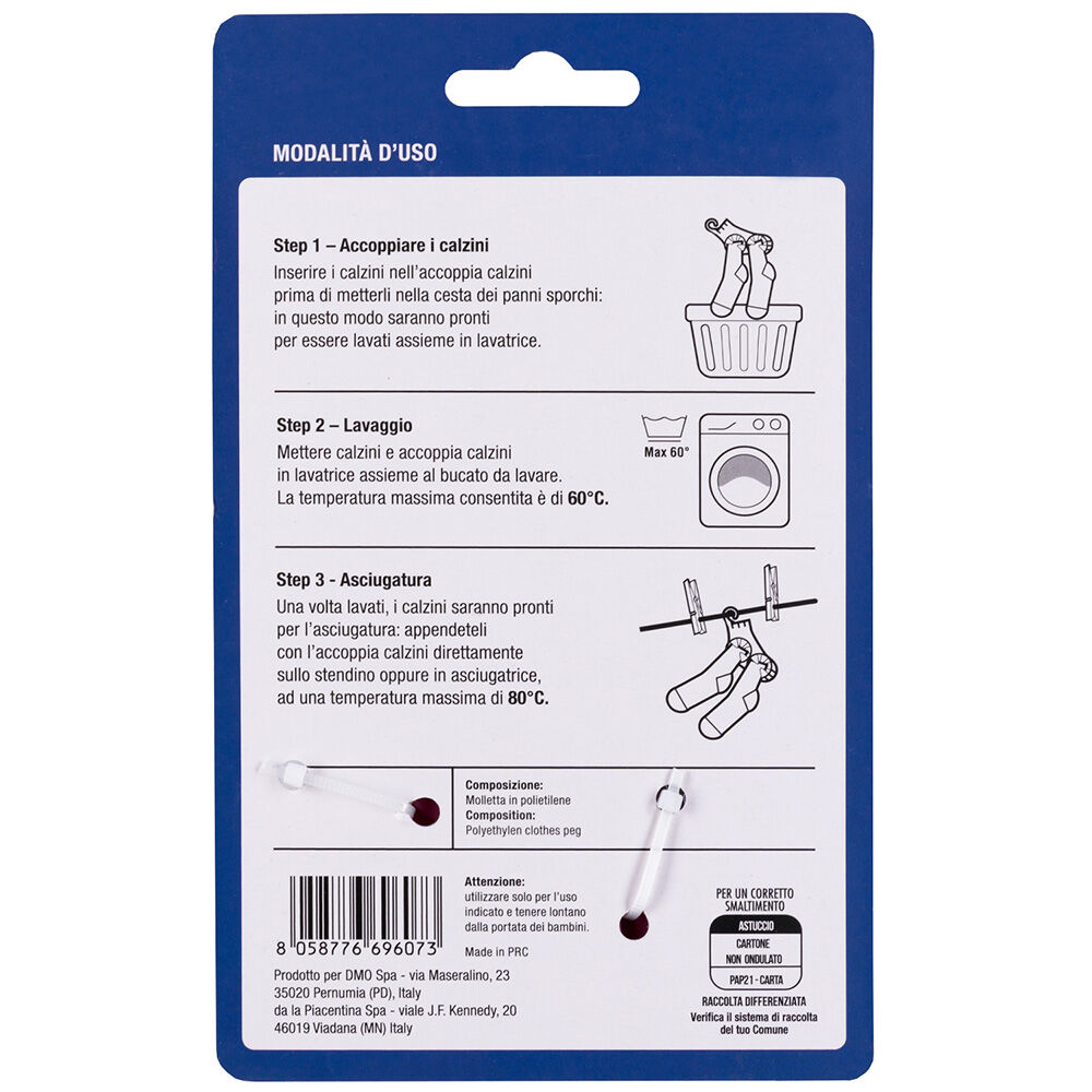 Caddy's Mollette Accoppia Calzini 3 Pezzi, , large