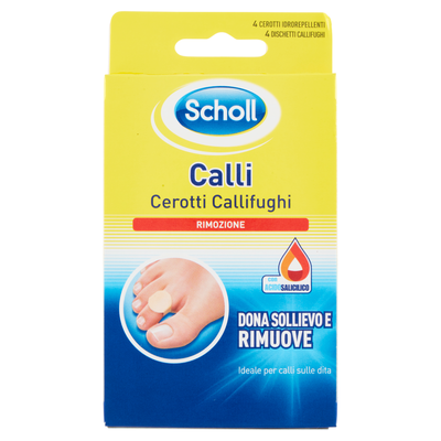 Scholl Cerotti Callifughi 4 Pezzi