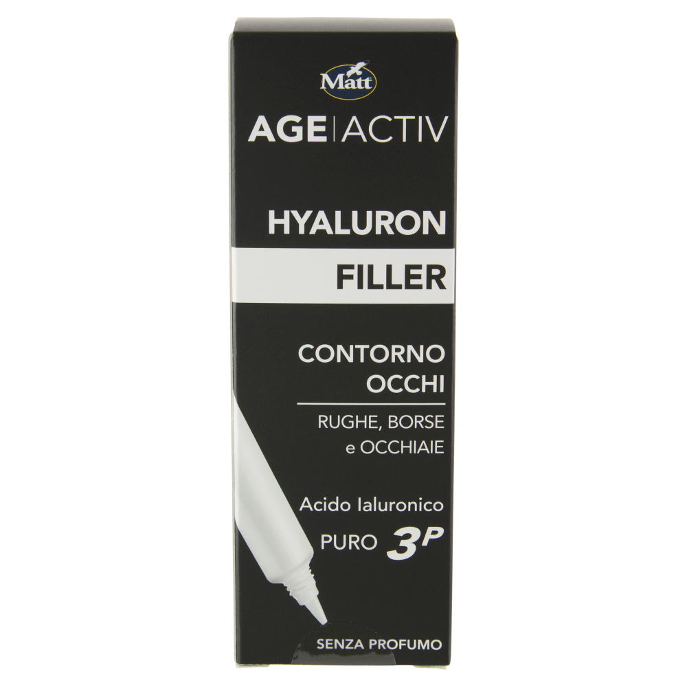 Matt Age Activ Acido Ialuronico Puro 3P Contorno Occhi Levigante Intensivo 15 ml, , large