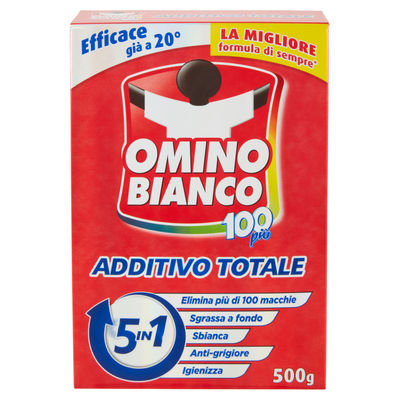 Omino Bianco Additivo Smacchiatore in Polvere 500g