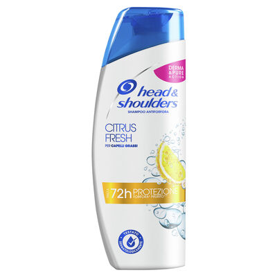 Head & Shoulders Citrus Fresh  Antiforfora Shampoo Per Capelli Grassi 225ml