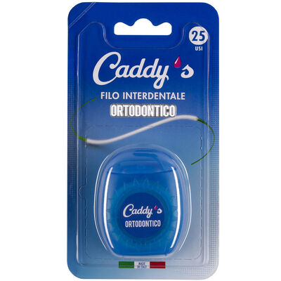 Caddy's Filo Interdentale Ortodontico 25 m
