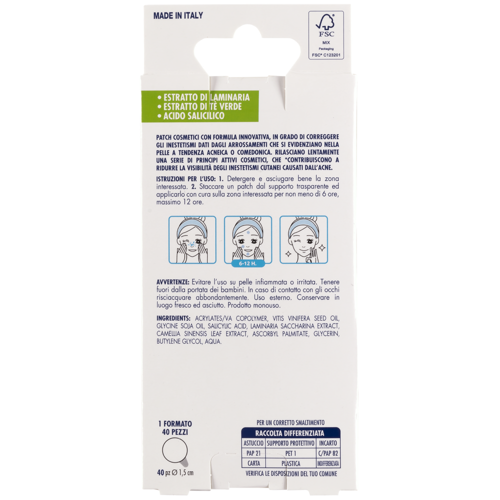 Essere Benessere Patches Sos Brufoli 40pz, , large