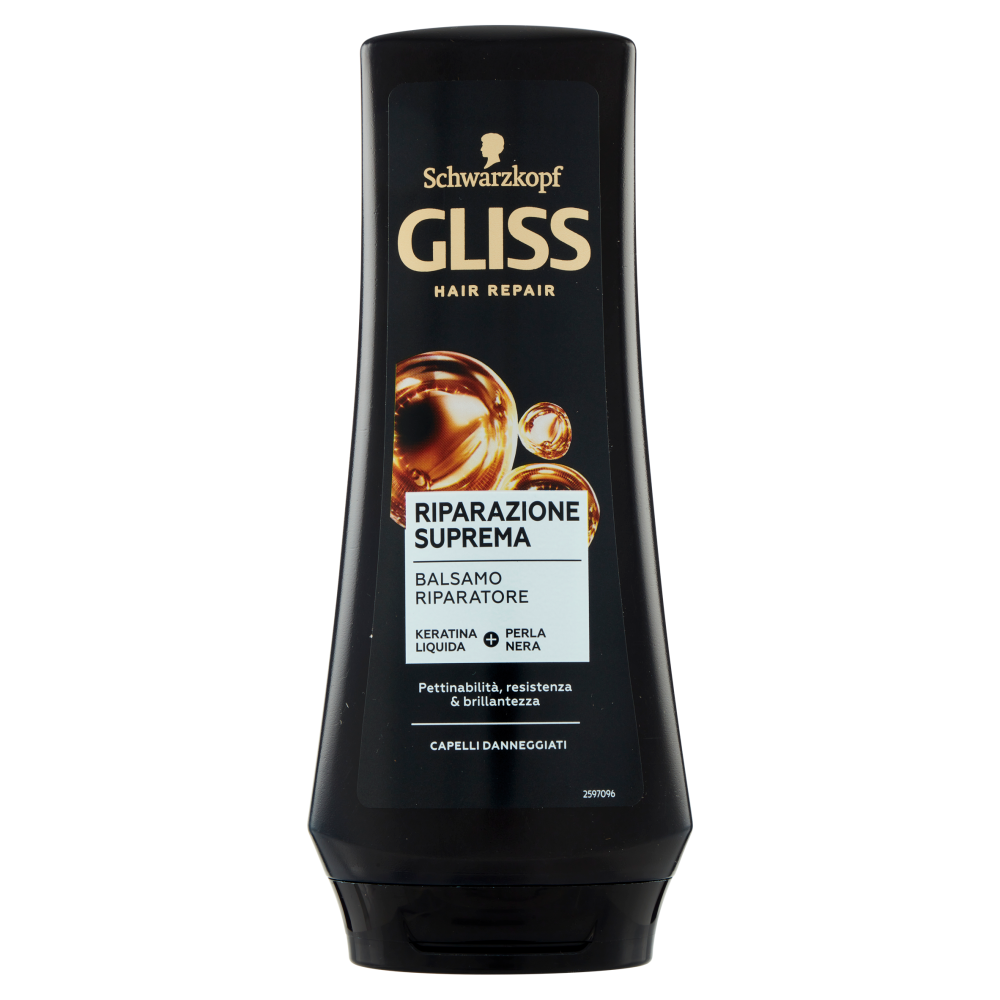Gliss Hair Repair Riparazione Suprema Balsamo 200 ml, , large