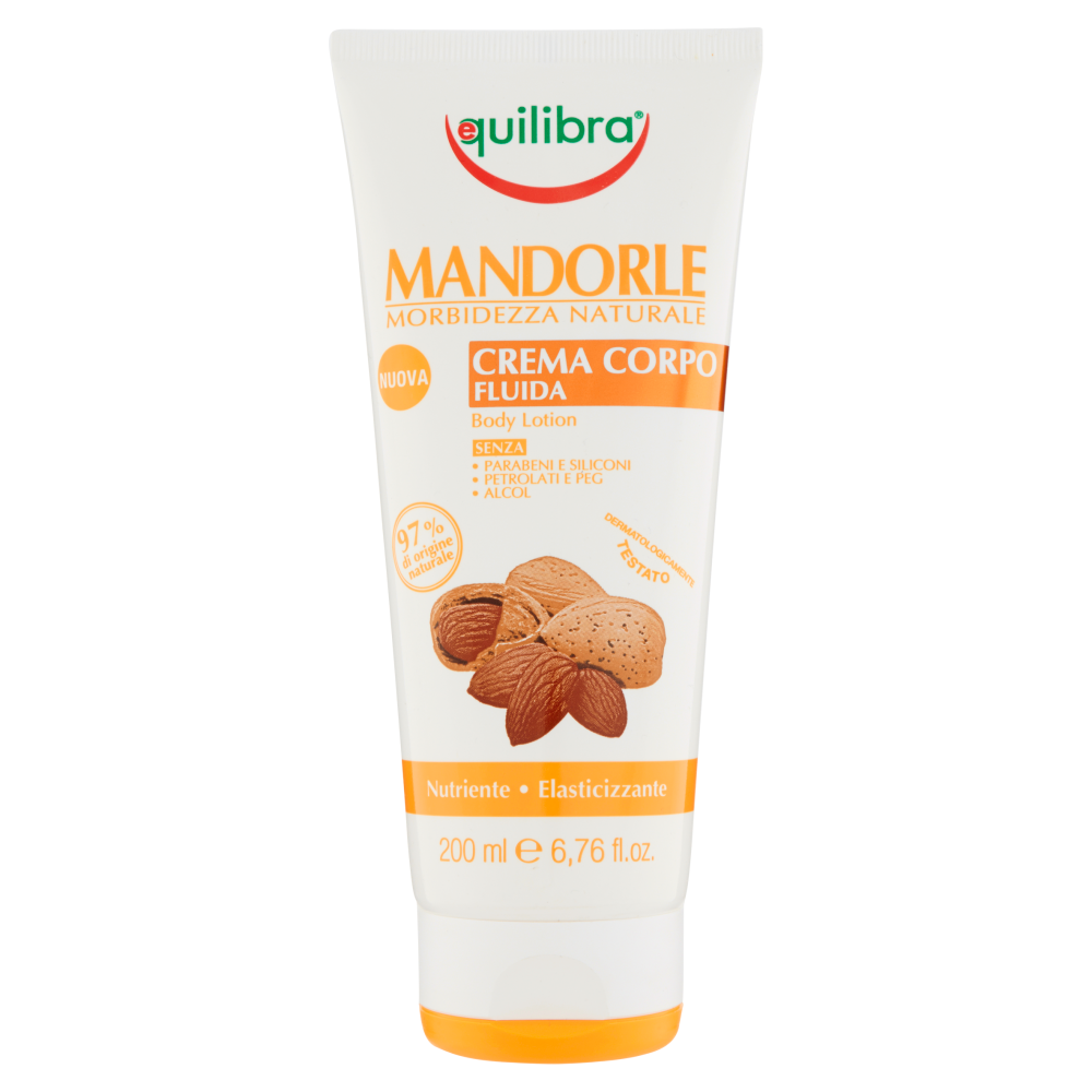Equilibra Mandorle Crema Corpo Nutriente 200 ml, , large