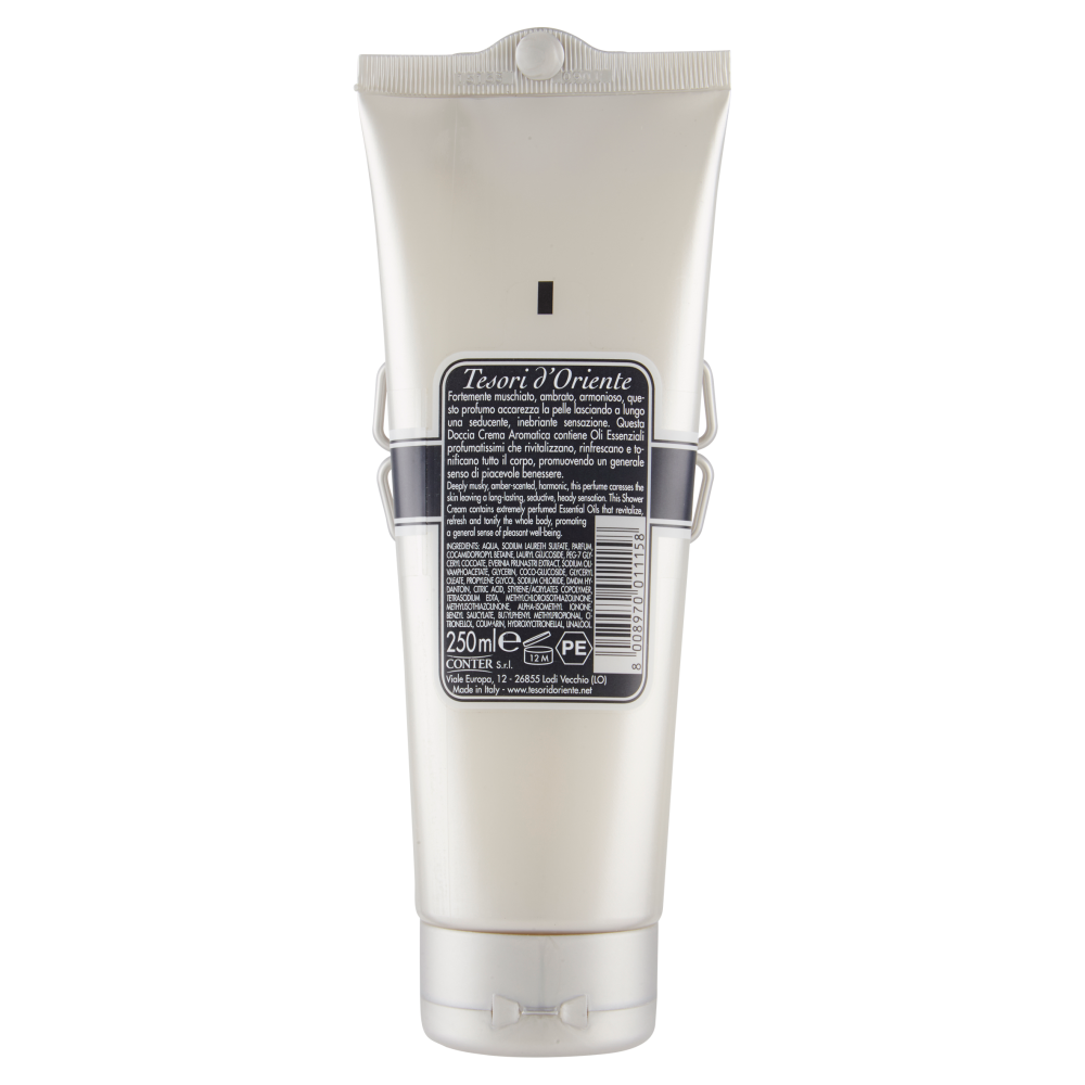 Tesori D'oriente Doccia Crema Aromatica Muschio Bianco 250 ml, , large