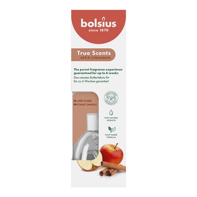 Bolsius Profumatore a bastoncini Mela e Cannella 60ml	
