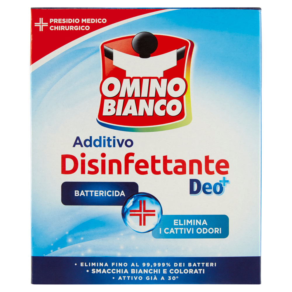 Omino Bianco Additivo Disinfettante Deo+ 450 g, , large