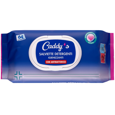 Caddy's Salviette Igienizzanti 64 Pezzi 