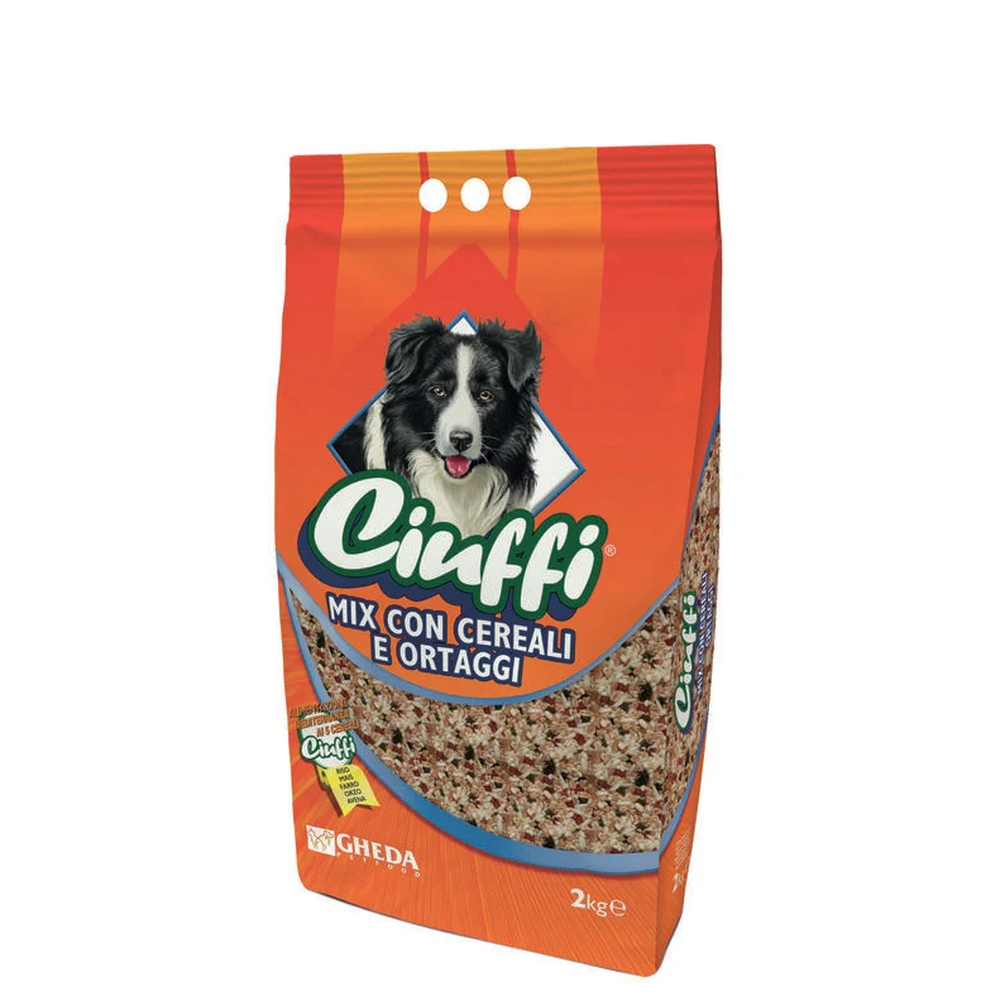 Ciuffi Mix con Cereali e Ortaggi 2 kg, , large