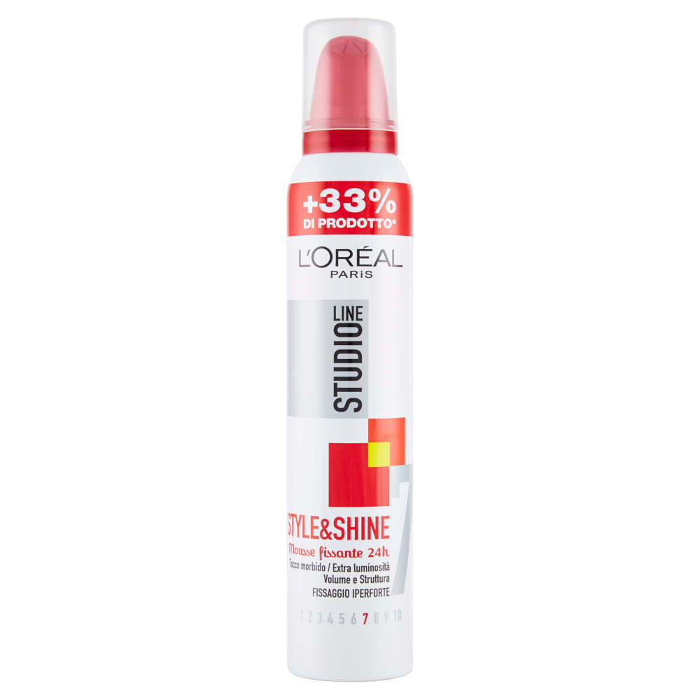 L'Or&eacute;al Studio Line Style&shine Mousse Iperforte 200 ml, , large