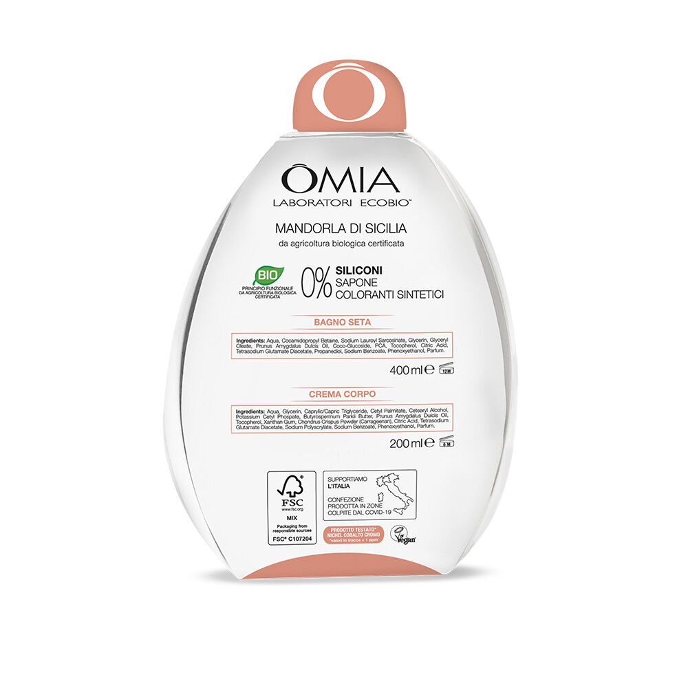 Omia Laboratories Mandorla Bagno 400 ml + Crema Corpo 200 ml, , large