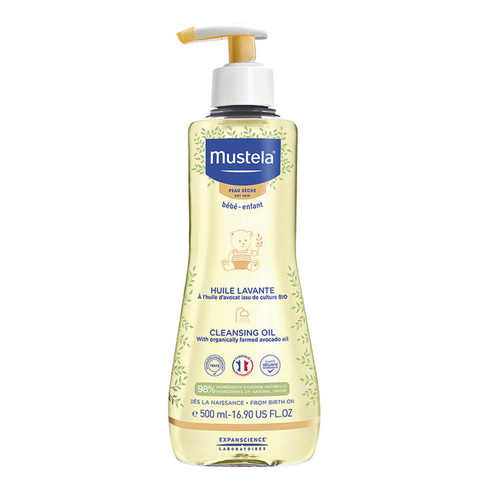 Mustela Olio Bagno Detergente 500 ml, , large