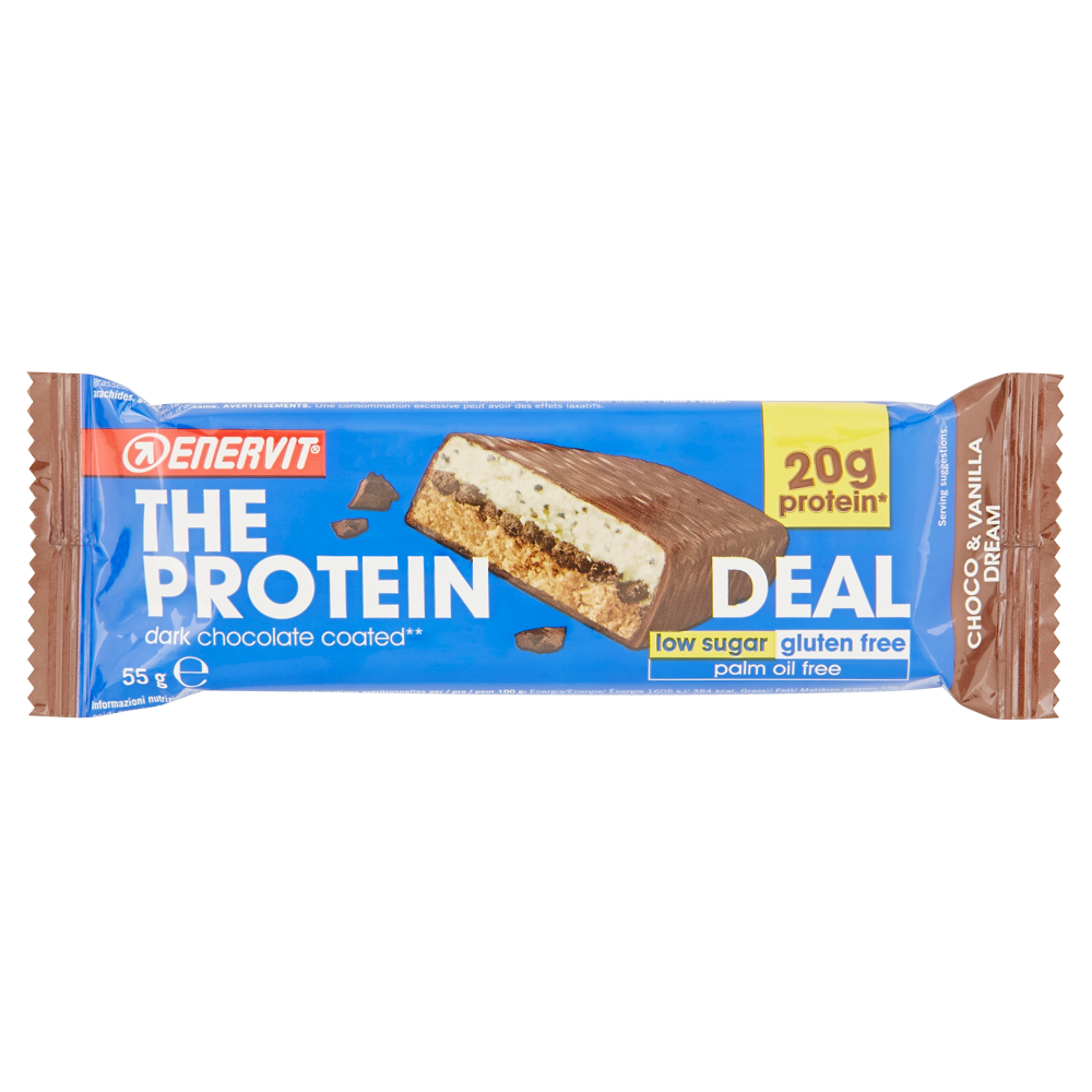Enervit The Protein Deal Choco & Vanilla Dream 55 g, , large