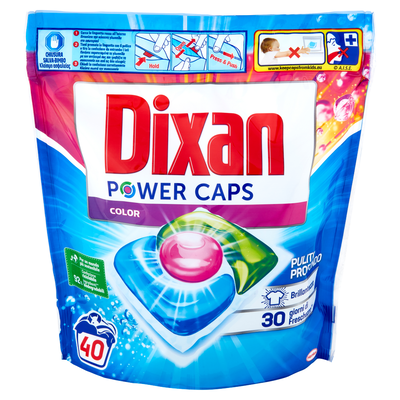 Dixan Power-Caps Color 40 Caps