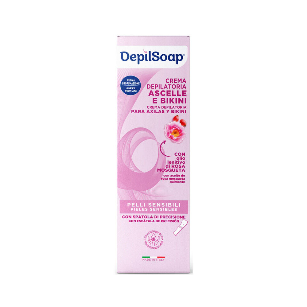 Depilsoap Crema Depilatoria Ascelle Pelli Sensibili 75ml	, , large