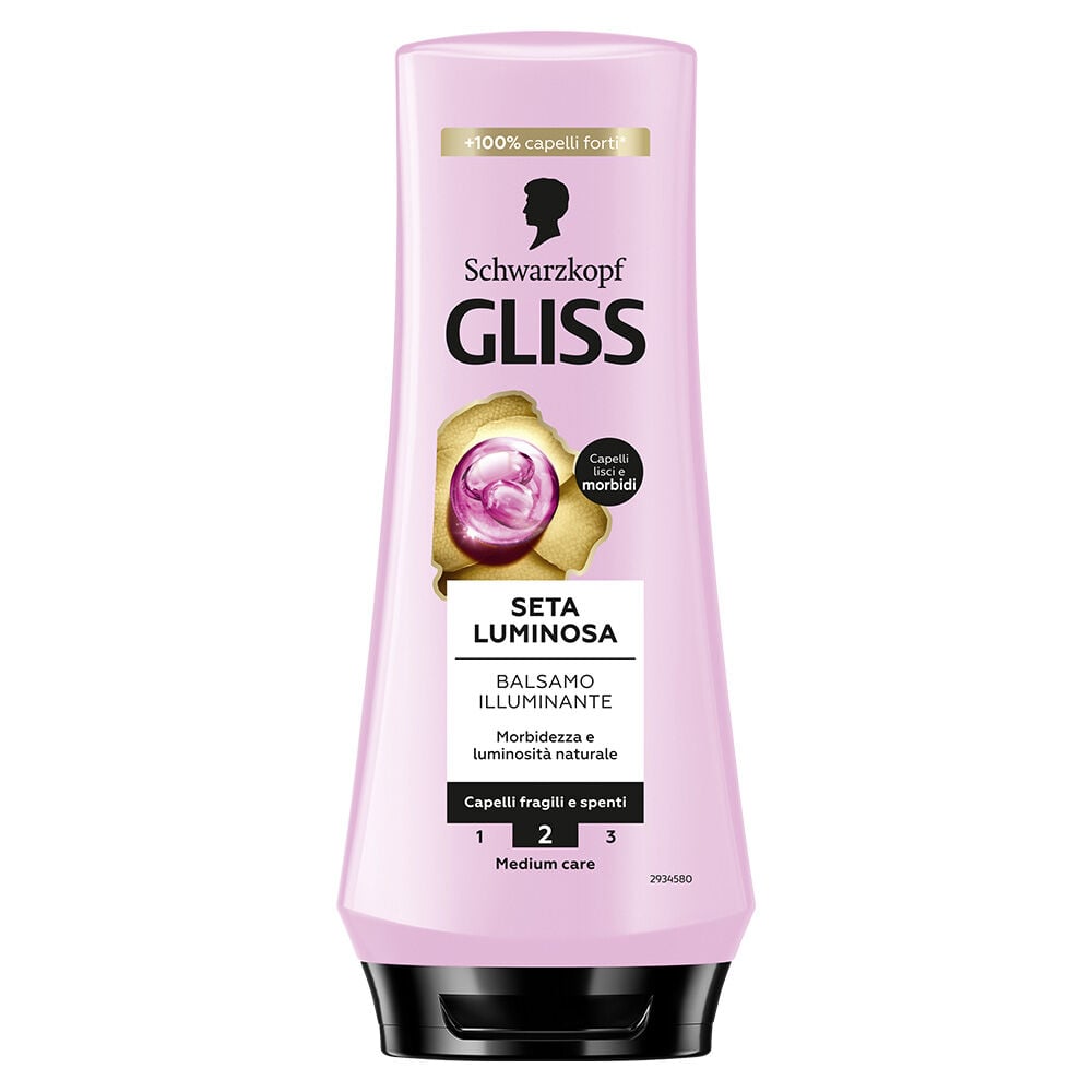 Henkel Italia Srl Gliss Bals New Seta Luminosa 200Ml - Immagine 6