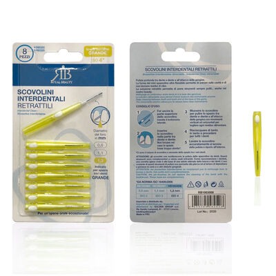 Royal Beauty Scovolini Interdentali Retrattili 8 Pezzi