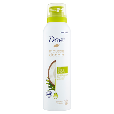 Dove Mousse Doccia con Olio di Cocco 200 ml