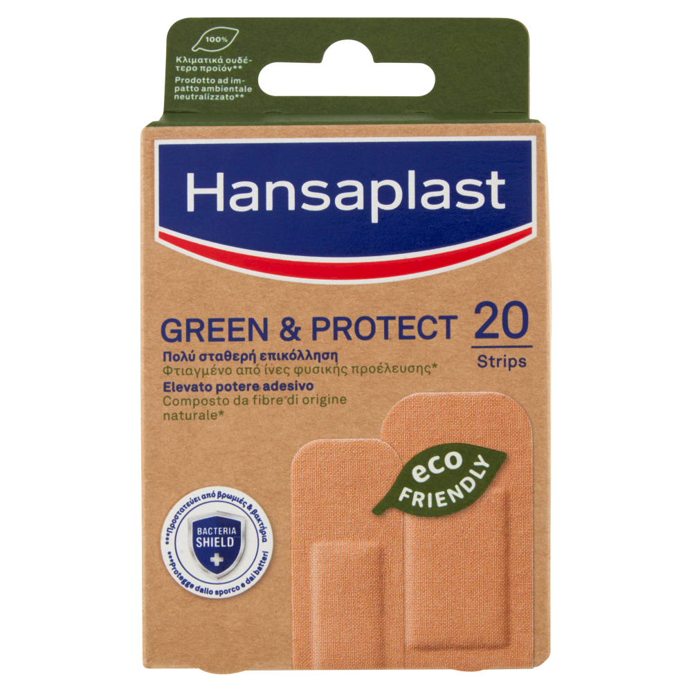 Hansaplast Green & Protect 20 Pezzi, , large