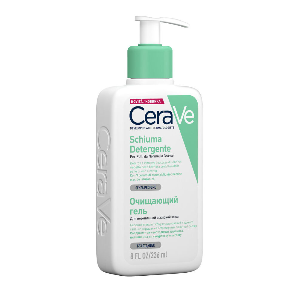 CeraVe Schiuma Detergente Contro Impurit&agrave; 236 ml, , large