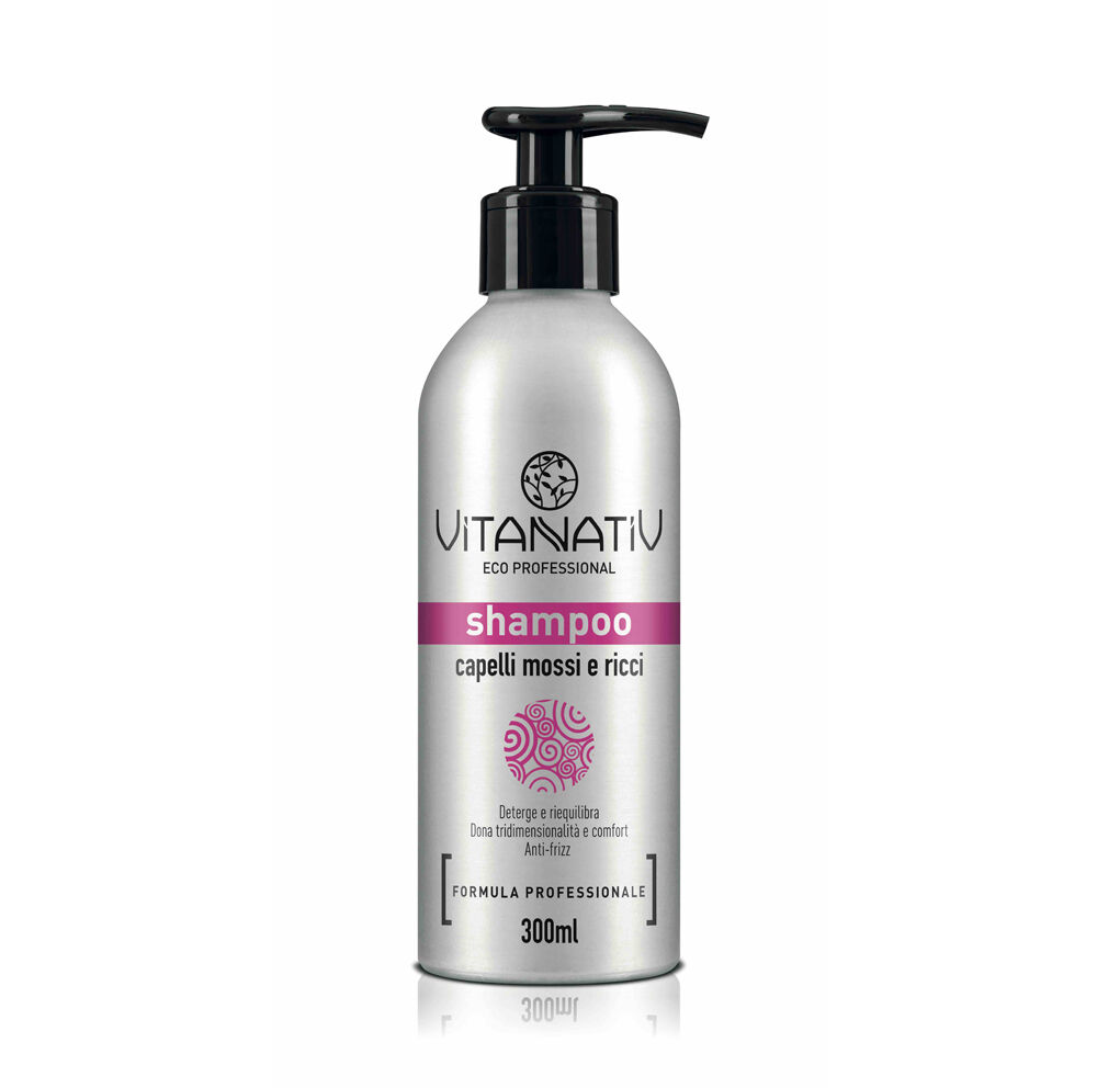 Vitanativ Shampoo Capelli Mossi e Ricci 300 ml - -