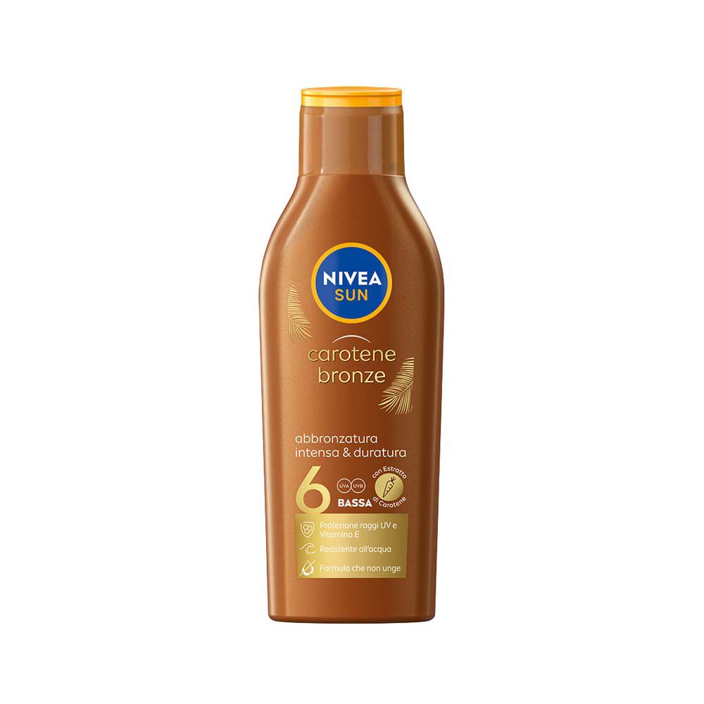 Nivea Sun Latte Solare Carotene Bronze FP 6 200 ml, , large