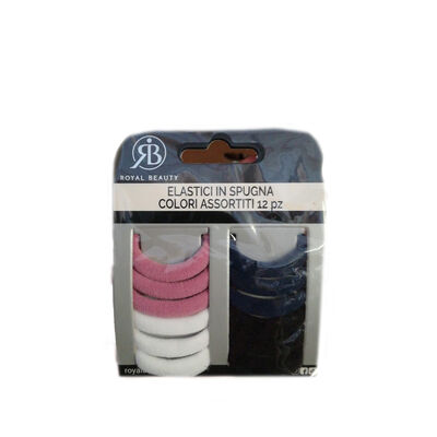 Royal Beauty Elastici Spugna 12pz 