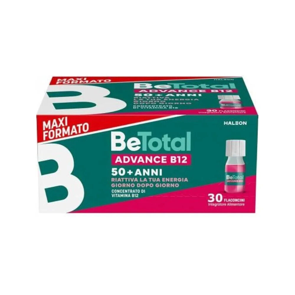 Be-Total Advance B12 Integratore Alimentare 30 Flaconcini - -