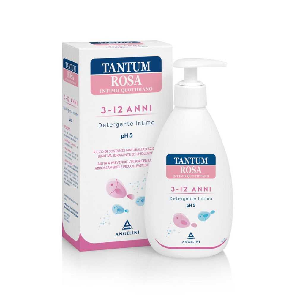 Tantum Rosa Detergente Intimo pH5 3-12 anni 200 ml, , large