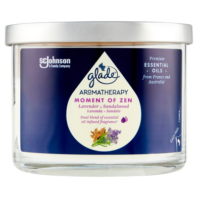 Glade Aromatherapy Candela Moment of Zen 260gr