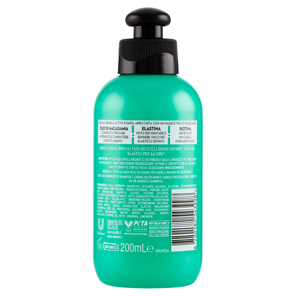 Sunsilk Crema Ricci da Sogno 200 ml	,  Sunsilk Crema Ricci da Sogno 200 ml	, , large