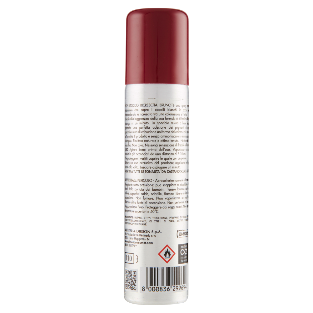 Dikson Pop Ritocco Ricrescita Bruno 75 ml, , large