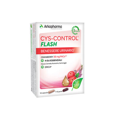 Arkopharma Cys Control Flash 20 Capsule