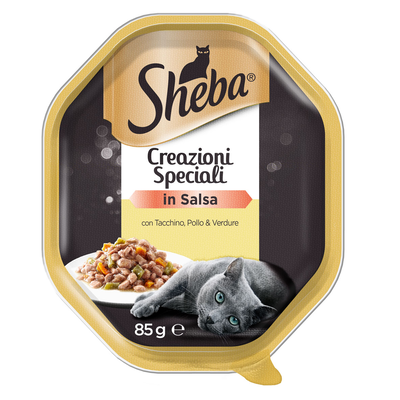 Sheba flexi 85 gr tacch/pollo/verd in salsa