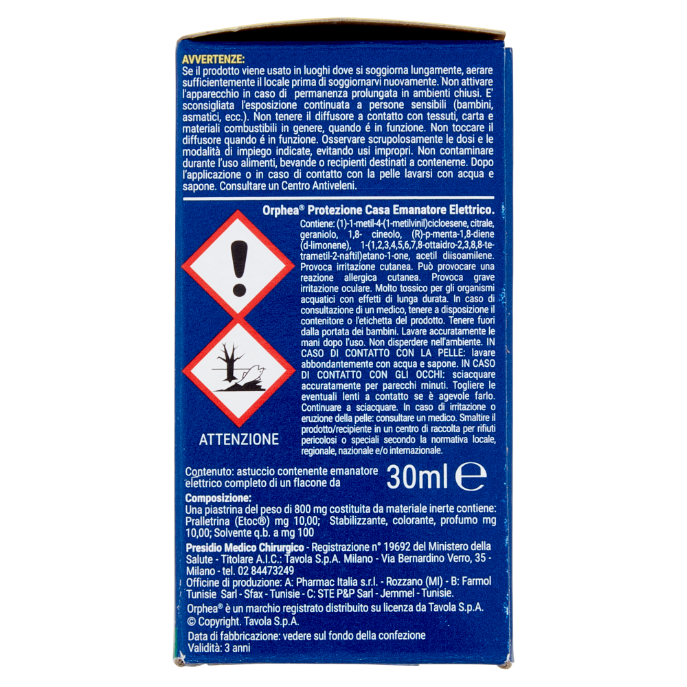 Orphea Protezione Casa Ricarica Emanatore Elettrico, , large
