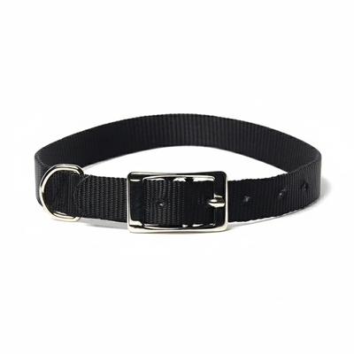 Petup Collare nylon mm 15 x 450 nero
