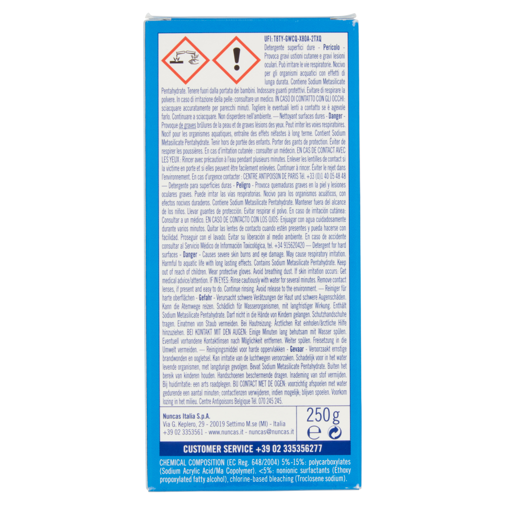 Nuncas Lavatrice Sgrassante 250 g, , large