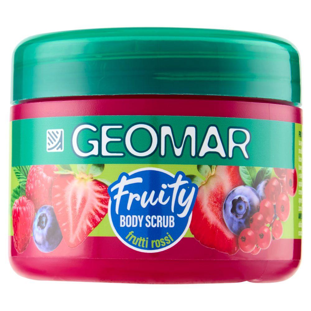 Geomar Fruity Body Scrub Frutti Rossi 300 g - - - Immagine 1