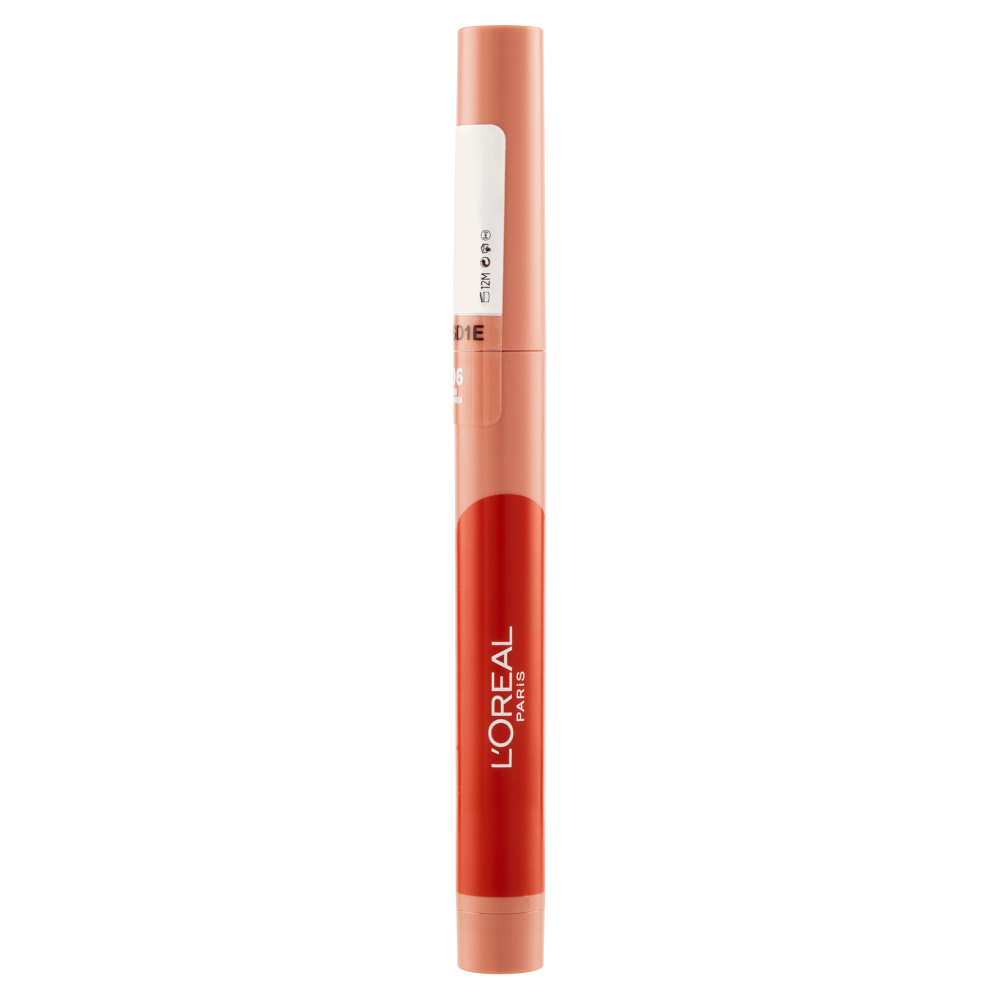 L'Or&eacute;al Rossetto Very Matte Crayon Infaillible Hot Apricote N.106, , large