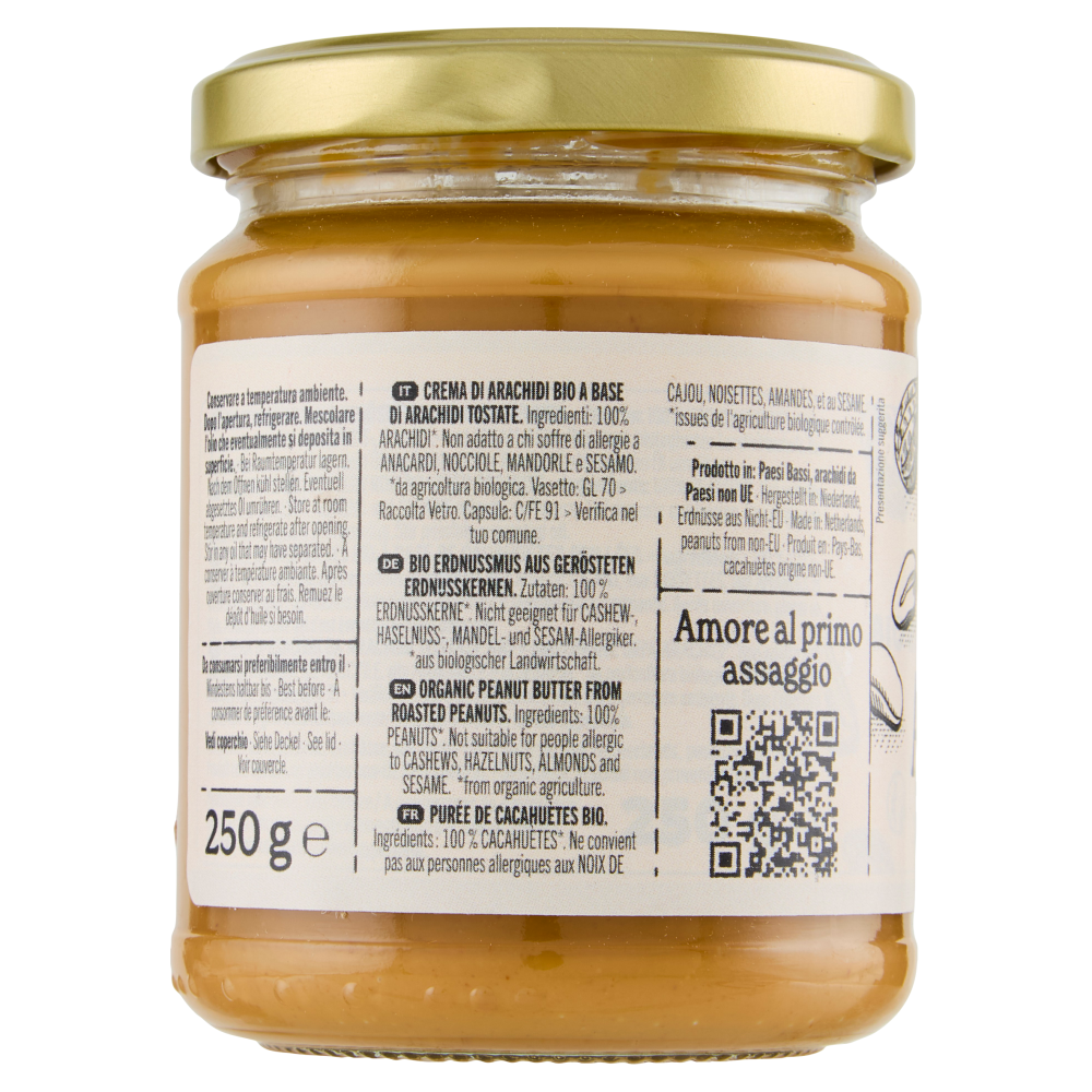 KoRo Crema di Arachidi Bio 250 g, , large