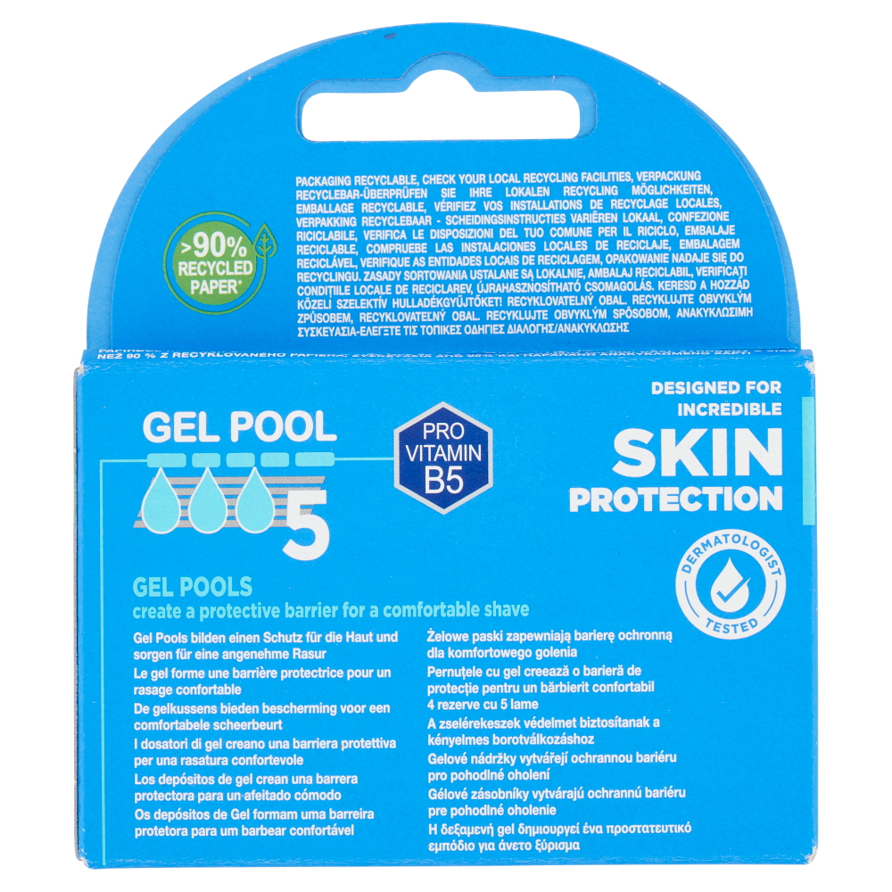 Wilkinson Sword Hydro 5 Skin Protection Lame 4 Ricariche, , large