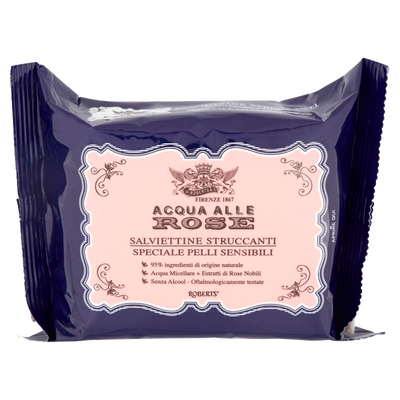 Acqua alle Rose Salviettine Struccanti 20 Pezzi
