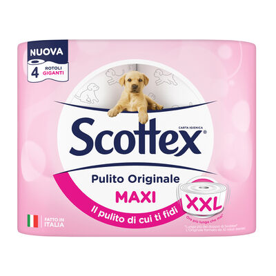 Scottex Igienica Pulito Originale Maxi XXL 4 Rotoli