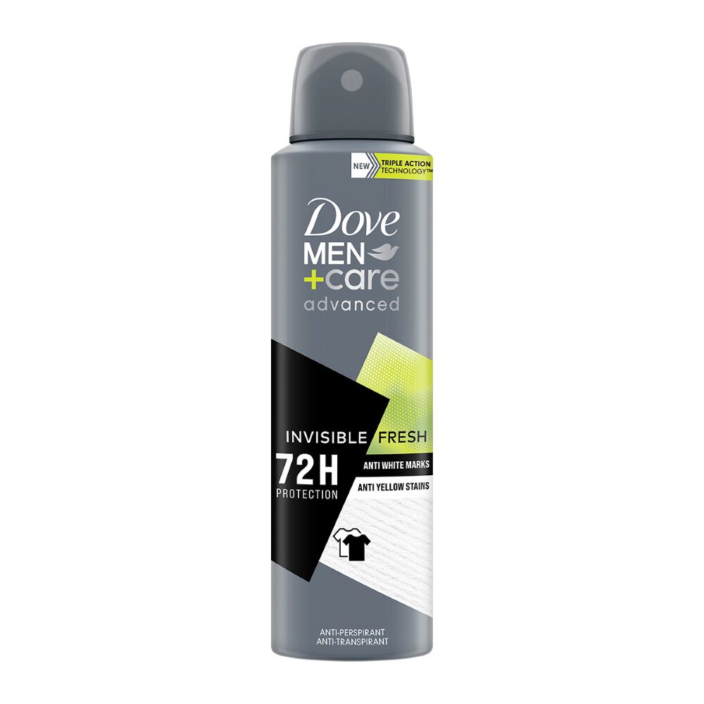 Dove Men+Care Advanced Deodorante Invisible Fresh 150ml - -