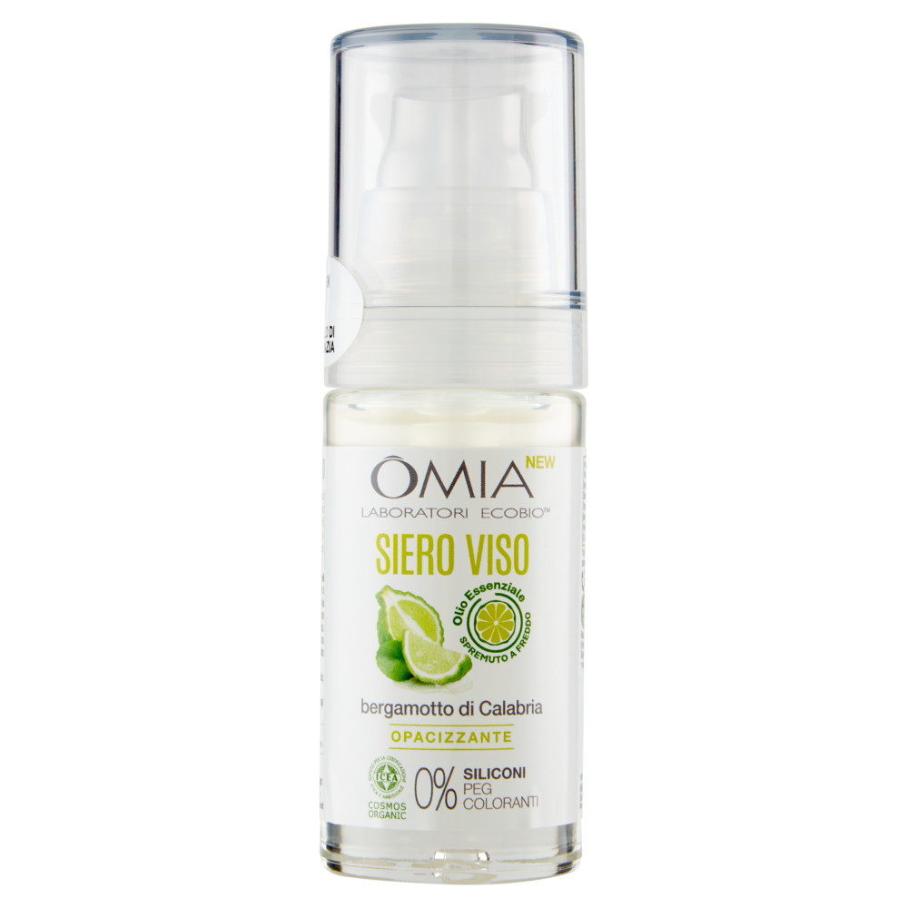 Omia Laboratori Ecobio Siero Viso Bergamotto Di Calabria 30ml, , large