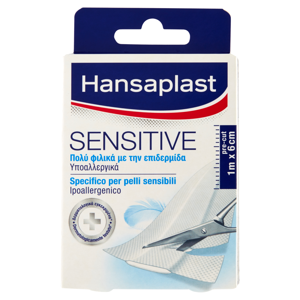 Hansaplast Cerotti Striscia Sensitive Per Ferite - Immagine 7