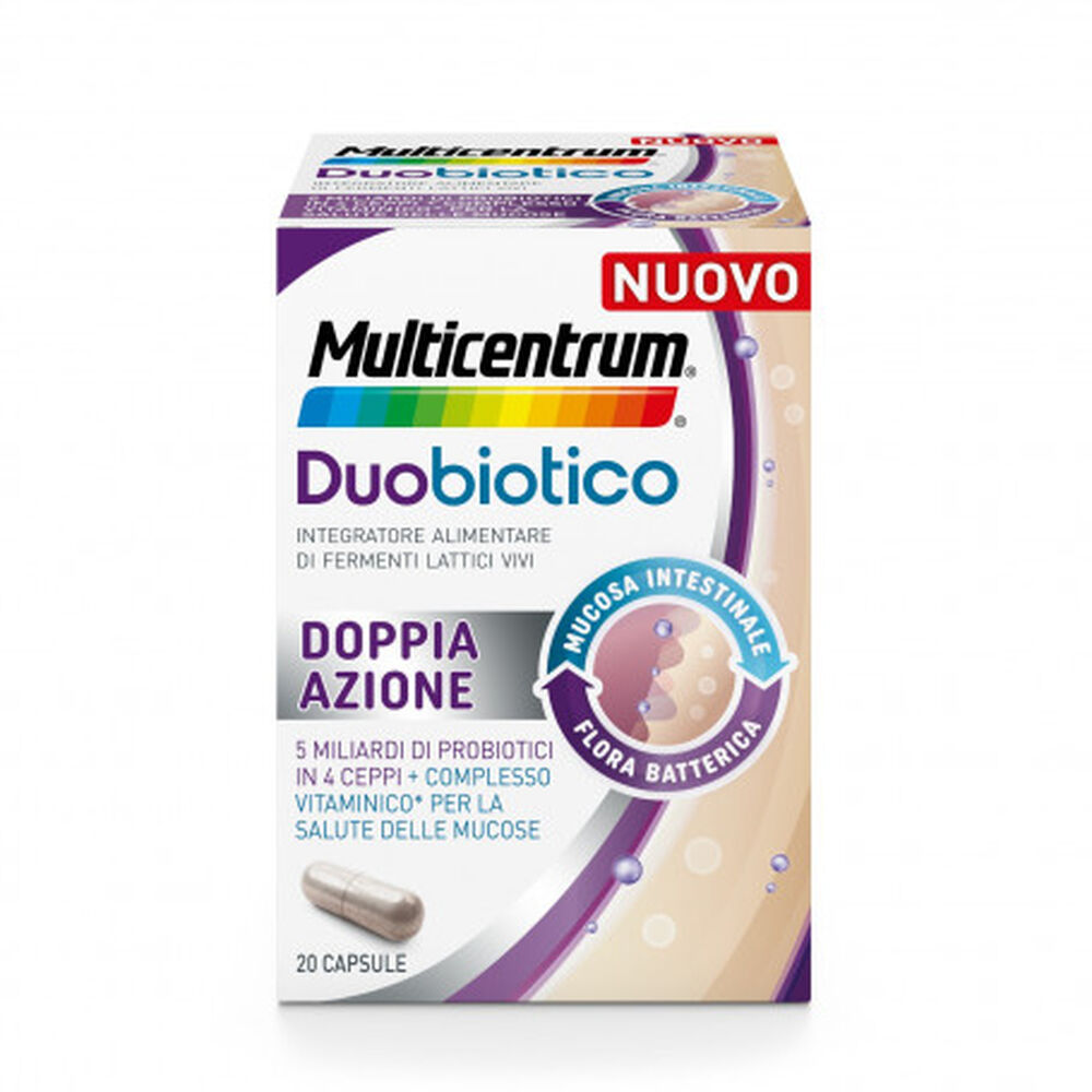 Multicentrum Duobiotico Integratore Alimentare 20 Compresse, , large image number null