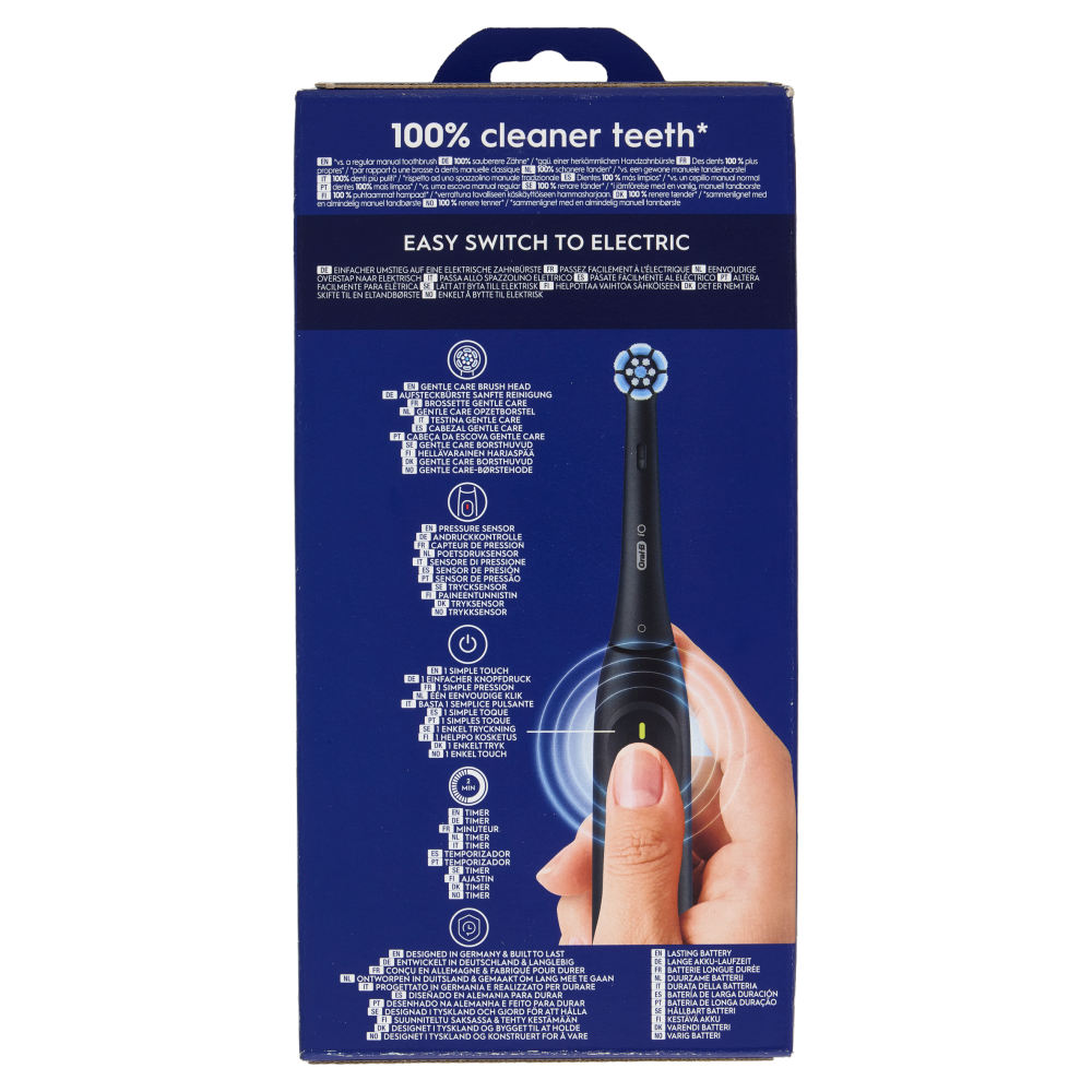 Oral-B iO Series 2 Spazzolino Elettrico Denti Ricaricabile Nero, , large
