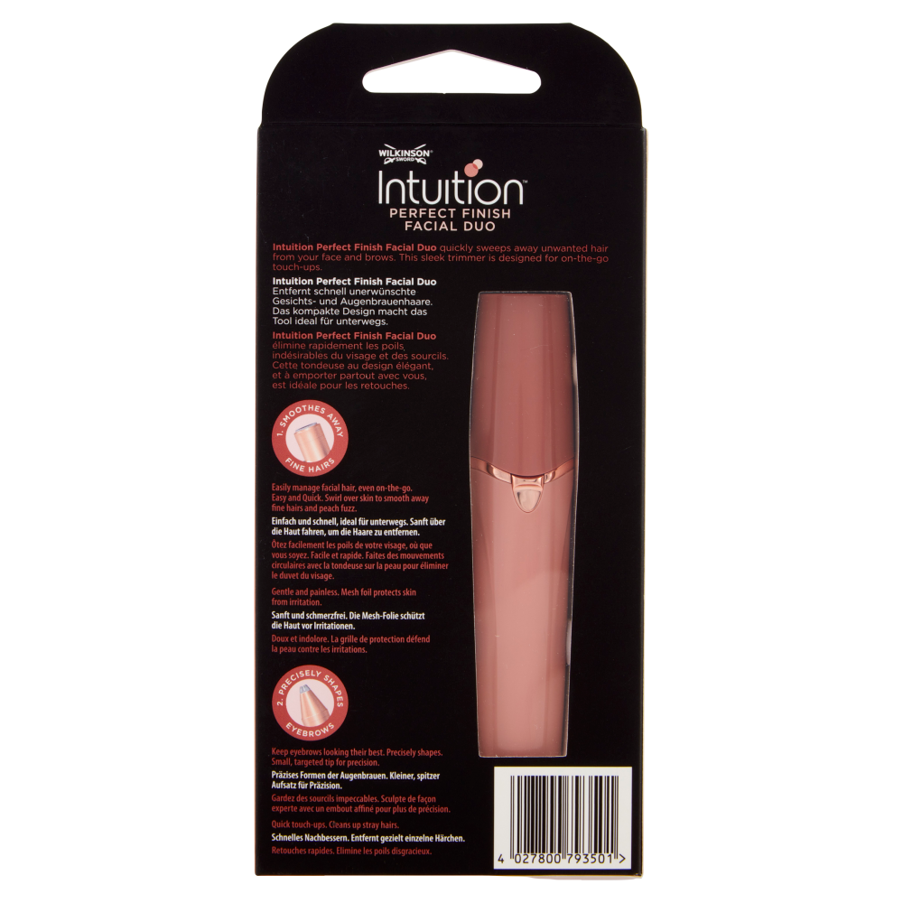 Wilkinson Sword Rasoio Intuition Perfect Finish Facial Duo, , large